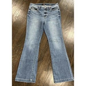 Judy Blue Women’s Slim Boot Cut Braided Belt Loops SZ 13/31 Style # JB82456